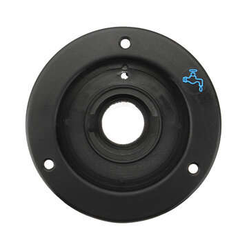Black Fresh Water Locking Inlet Hatch Filler Cap Door Lock for Motorhome Caravan with 2 Keys