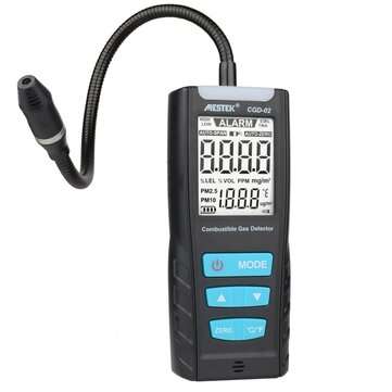 MESTEK CDG01/02 Gas Leak Detector SMART SENSOR Handheld Mini Combustible Gas Senso... (MODEL: CGD02)
