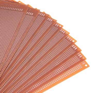 10pcs Universal PCB Board 12x18cm 2.54mm Hole Pitch DIY Prototype Paper Printed Circuit Board Panel