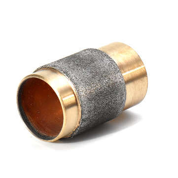 Grinding Bit MCB34 3/4 Inch Stained Glass Head Diamond Copper Brass Core Reduces