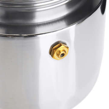 9 Cup Espresso Percolator Coffee Stovetop Maker Moka Latte Pot Stove