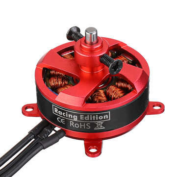 Racerstar RC Brushless Motor BA2305 1600KV Support 1S 2S 3S 8060 9050 Prop for Fixed Wing RC Airplan