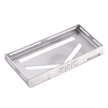 RBR/C Metal Luggage Roof Rack For 1/16 WPL C1 C24 Off-road Crawler Vehicle Models RC Car Parts