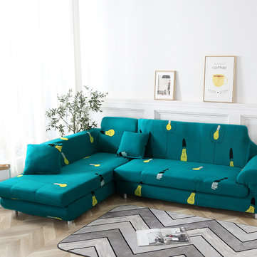 1/2/3/4 Seat Elastic Couch Sofa Covers Armchair Slipcover for Living Room... (SOFA COVER: THREESEAT)