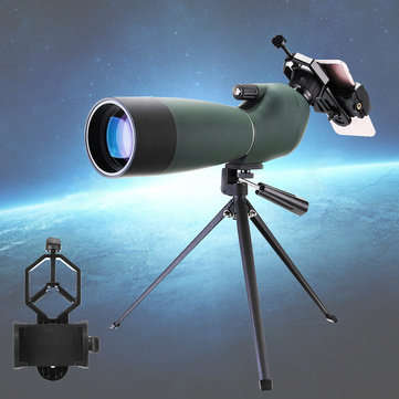LUXUN 25-75X70  HD Waterproof BAK4 Optic Zoom Len Monocular Eyepiece Telescope