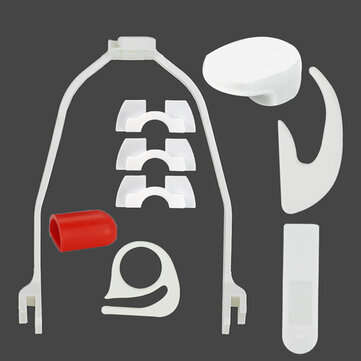 3D Printing Fender Mudguard Support Protection Starter Kit Scooter Accessories Pa... (COLOR1: WHITE)