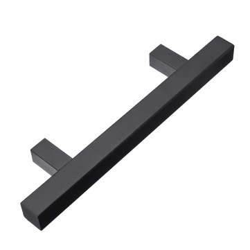 12 Inch Rustic Barn Door Handle for Sliding Door Barn Door Hardware Black Door Pull Plate Antique Lo