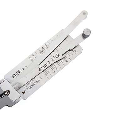 DANIU LISHI 2-in-1 Auto Pick and Decoder Lock Plug Reader