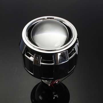 2.5 Inch Motor Bi-xenon HID Projector Angle Eye Halo Lens Headlight