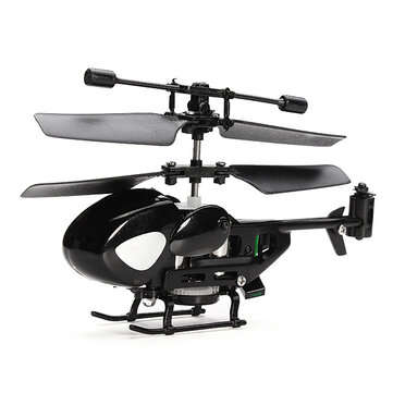 QS QS5010 3.5CH Super Mini Infrared RC Helicopter With Gyro Mode 2 (COLOR.: BLACK)