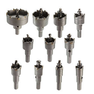 16-50mm Carbide Tip Drill Bit Metal Wood Alloy Cutter Hole Saw Tool (SIZE: 23MM)