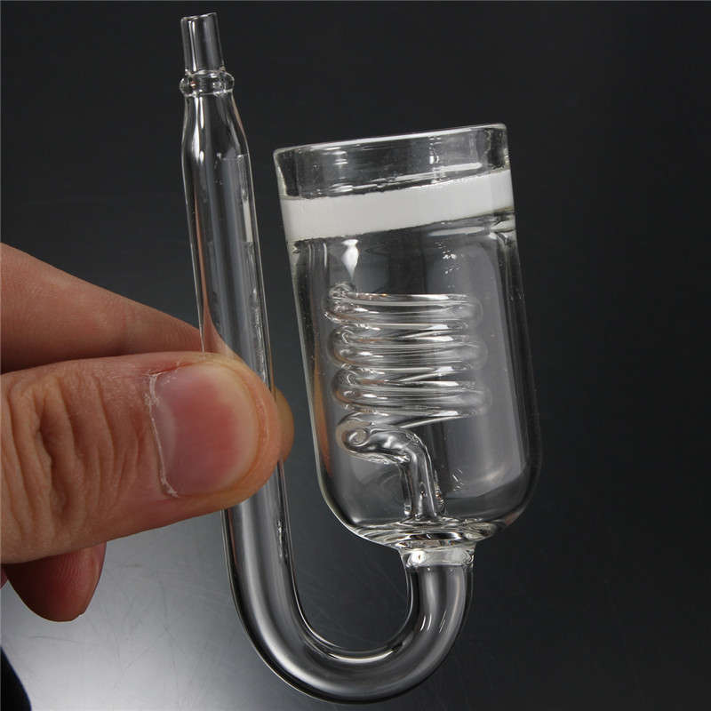 Aquarium CO2 Diffuser for 60~300L Plants Tank Atomizer Solenoid Regulator Moss CO2 Atomizer