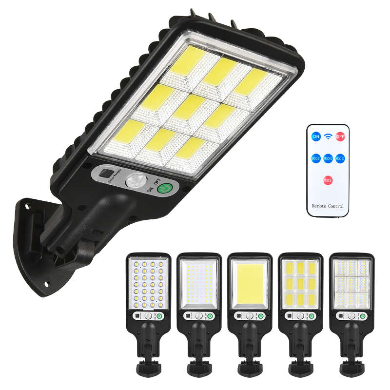 Solar Street Lights Outdoor Solar Lamp With 3 Light Mode Waterproof Motion Sens