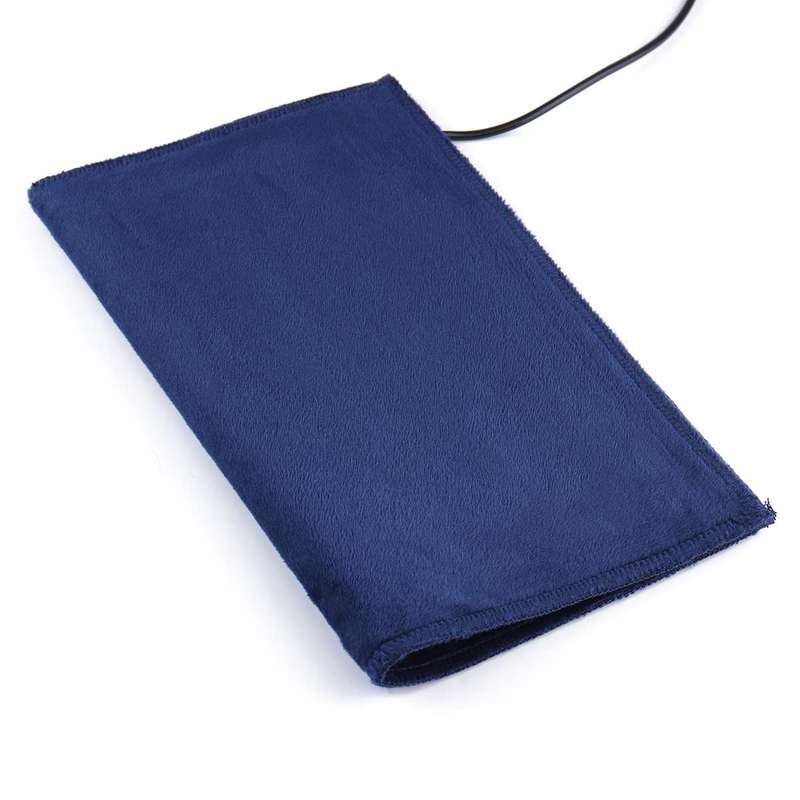 5V USB Electric Heating Pads 3 Level Temperature Adjustable Clothes Heater Sheet Winter Plush Pads W