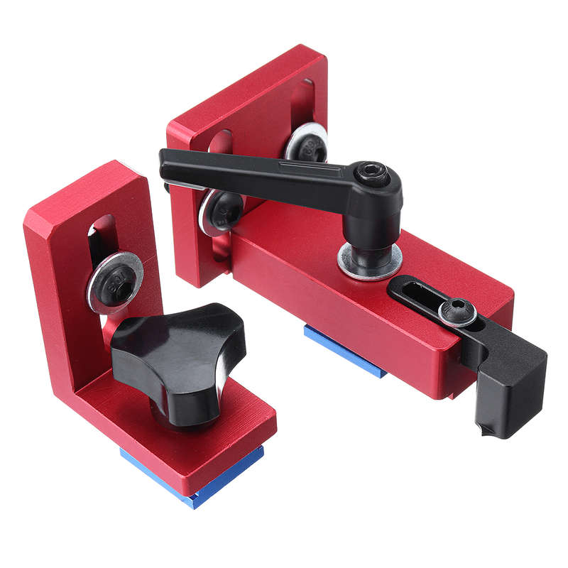 Fixed T-Slot Miter Track Stop Chute Stopper 30/45 Manual Woodworking DIY Tools (Size 30)