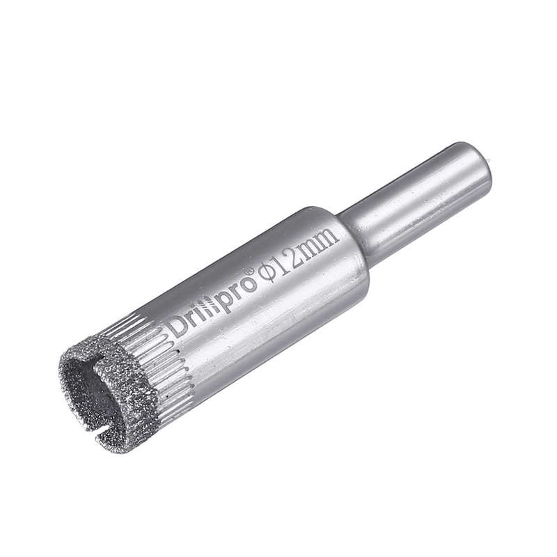 15pcs 6-50mm Diamond Hole Saw Cutter Tile Ceramic Glass Porcelain Marble Drill