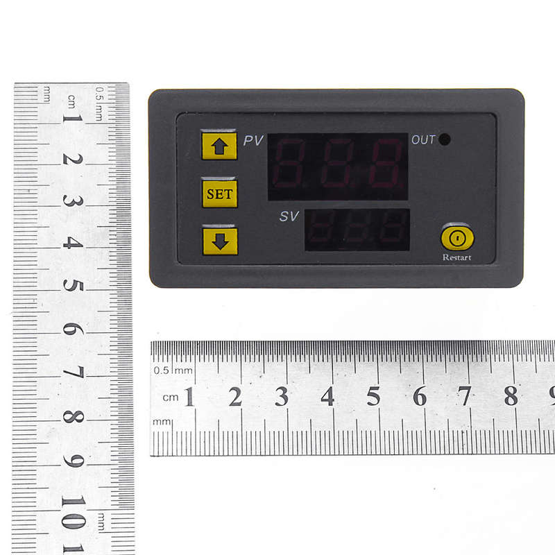DC12V / AC110V-220V Digital Display Time Relay Automation Delay Timer