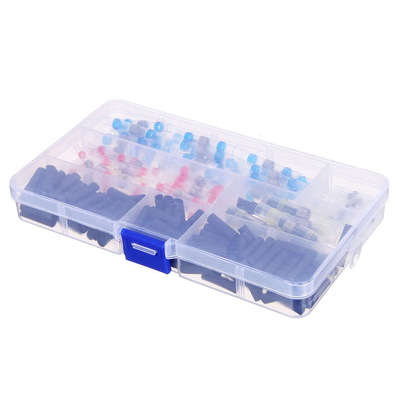 250Pcs Waterproof Solder Seal Heat Shrink Tube Sleeve Wire Butt Terminals Connectors