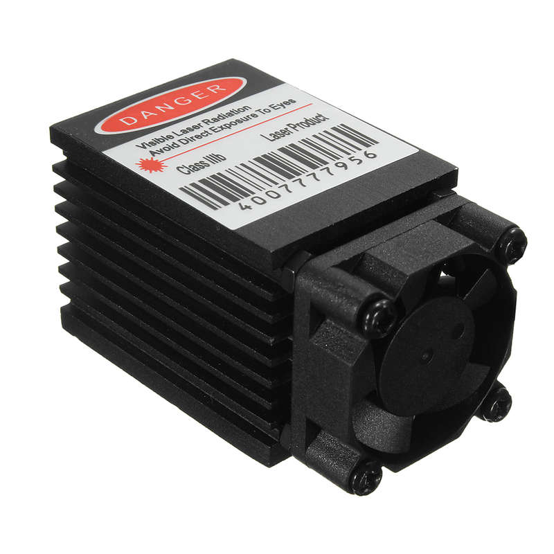 Focusable 500Mw 808Nm Infrared Ir Laser Diode Dot Module 12V + Ttl + Fan Cooling