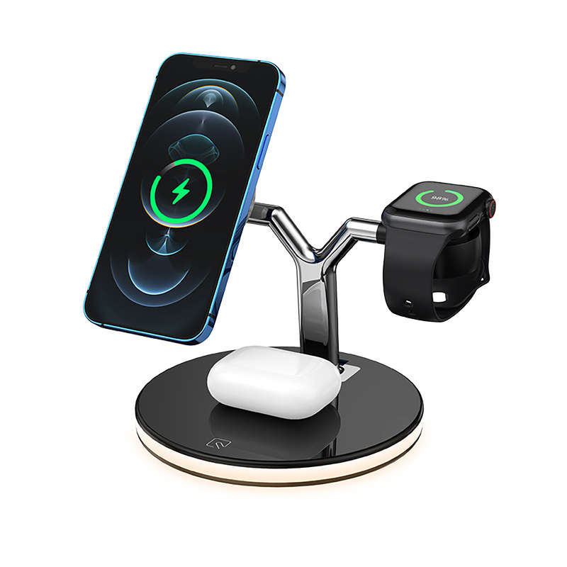 Bakeey 3 in 1 15W Wireless Charger Charging Dock Fast Charging for iPhone Apple
