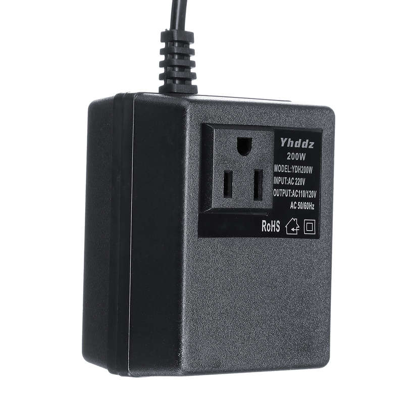 200W/300W Voltage Converter Transformer 220V To 110V Step Down Travel UK Plug