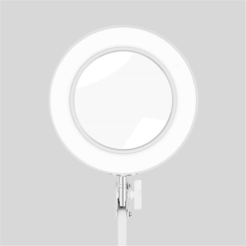 5X Swing Arm Mount Folding Magnifier Desk Table Clamp Lamp Magnifying Glass Len