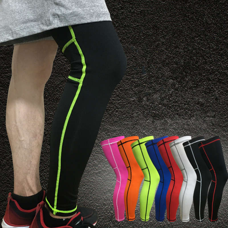 Unisex Compression Knee Leg Calf Support Sports Stretch Brace Long Sleeve Wrap