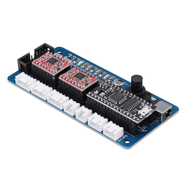 EleksMaker ManaSE 2 Axis Stepper Motor Driver Controller Board For DIY Laser Engraver