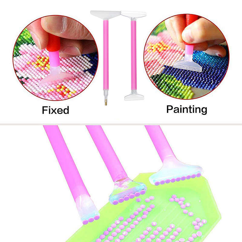 72Pcs Diamond Painting Tools Kit Hand Embroider Cross Stitch Accessory