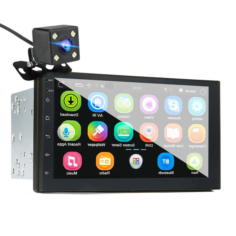 iMars 7 Inch 2 Din Android 8.0 Car Stereo Radio  2.5D Screen GPS WIFI Bluetooth