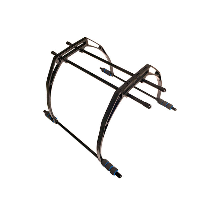 F450 F550 Multicopter Hexacopter Landing Skid Gear RC Part Black / White High T