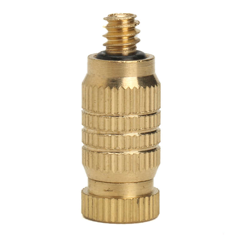 10Pcs 4mm Male Threaded Brass Misting Fogging Nozzle Spray Sprinkler Head Irrigation Cooling...