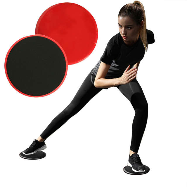 New KALOAD Max Load 300kg Gliding Discs Sport Yoga Fitness Discs Slide Abdominal Workout Exerc