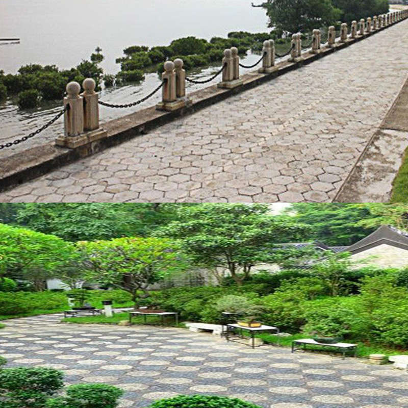 Honeycomb Hexagon Walk Maker Stepping Stone Reusable Paver Molds Brick Mould Cement Brick Mold DIY G