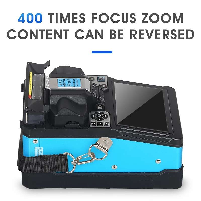 Comptyco Fs-60F Fully Automatic Fiber Optic Welding Splicing Machine Fiber Optic Fusion Splicer Fibe