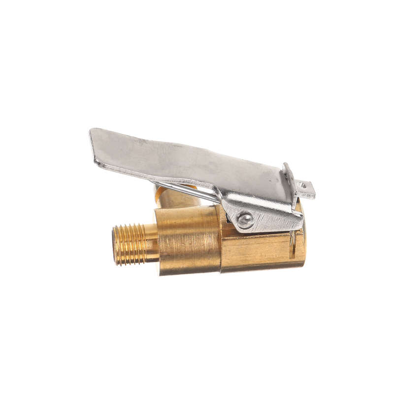 1PC Brass 8mm Car Tyre Wheel Tire Auto Air Inflate Pump Valve Clip Clamp Connector Adapter