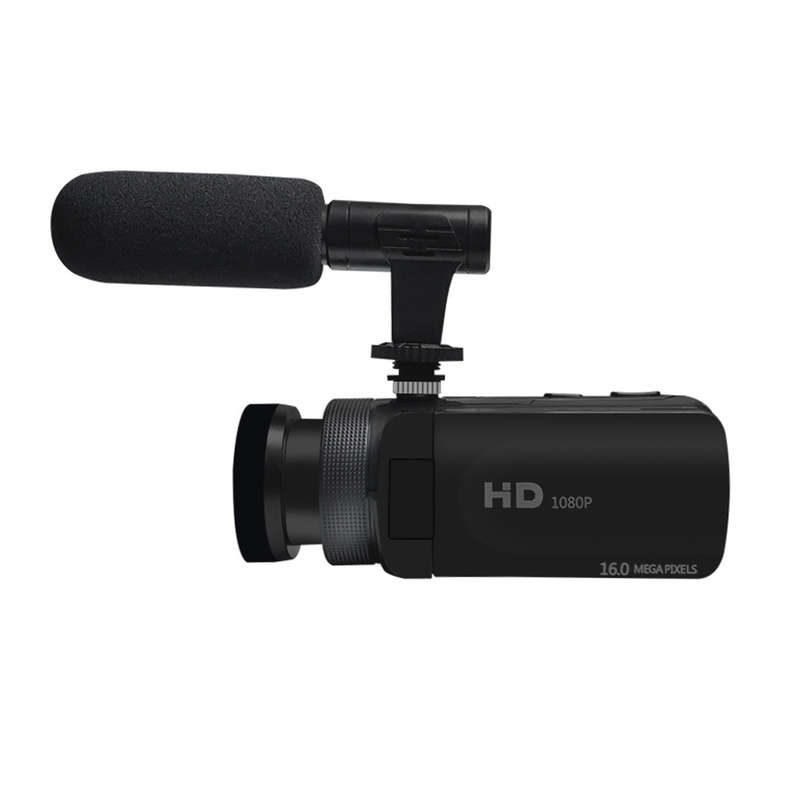 Professional CMOS 16 Megapixels 1080P 18X Digital Zoom Video Camcorder Digital Came (Type Only Lens)