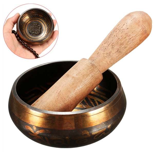 80mm Yoga Singing Himalaya Bowl Buddhism Meditation Healing...