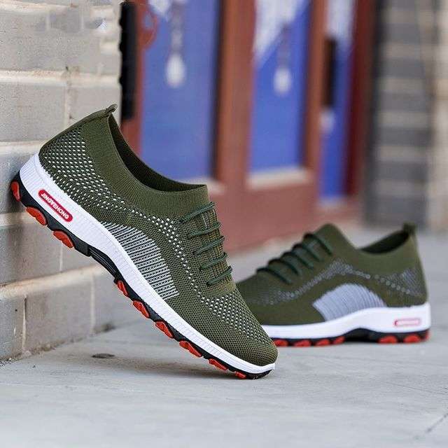 New Season Men's Shoes Wild Sports Casual Men's Shoes Net Red Flying Woven Tide Shoes