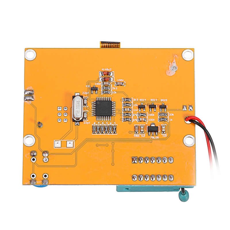Geekcreit LCR-T4 12864 LCD Graphical Transistor Tester Resistance Capacitance ESR SCR Meter...