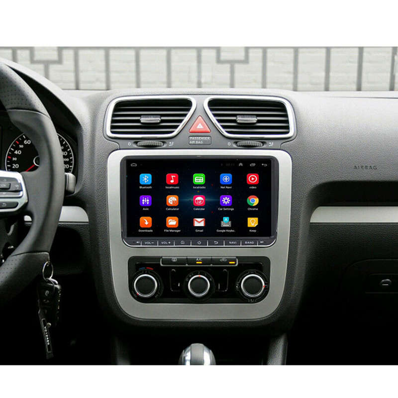 9 Inch 2 DIN for Android 8.1 Car Stereo Quad Core 1+16G Radio Touch Screen GPS bluetooth WIFI for VW
