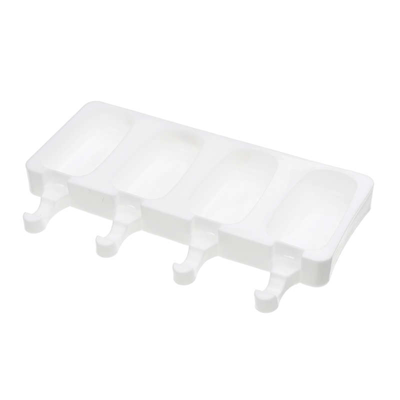 4 Cell Silicone Frozen Ice Cream Mold Juice Popsicle Maker Ice Lolly Pop Mould (SIZE 2 S)