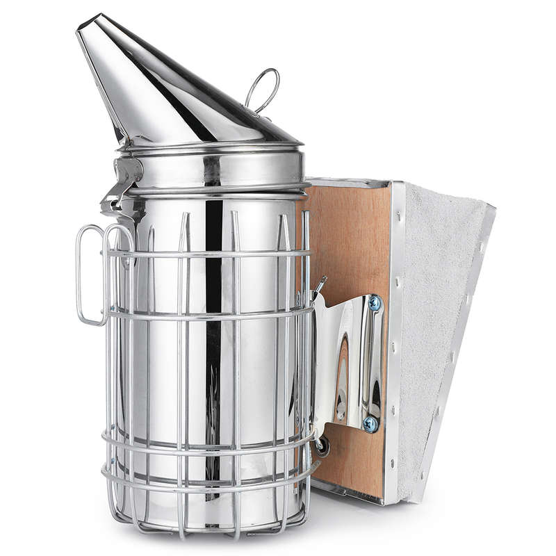 8 in 1 Beekeeping Bee Smoker Heat Shield Protection Scraper Equipment Tools