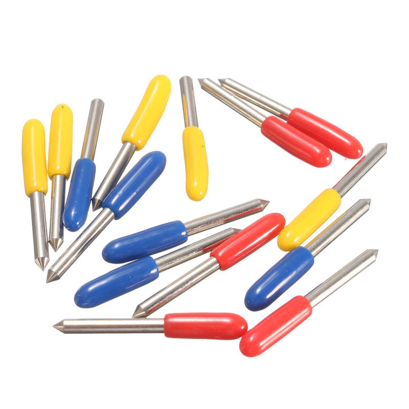 15pcs 30/45/60 Degree Blades GCC Cutting Plotter Vinyl Cutter Blade