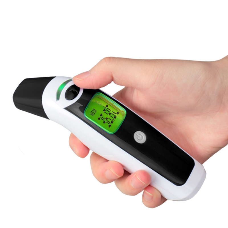 LCD Digital Forehead and Ear Thermometer IR Infrared Medical Memory Recall Digital Thermometer
