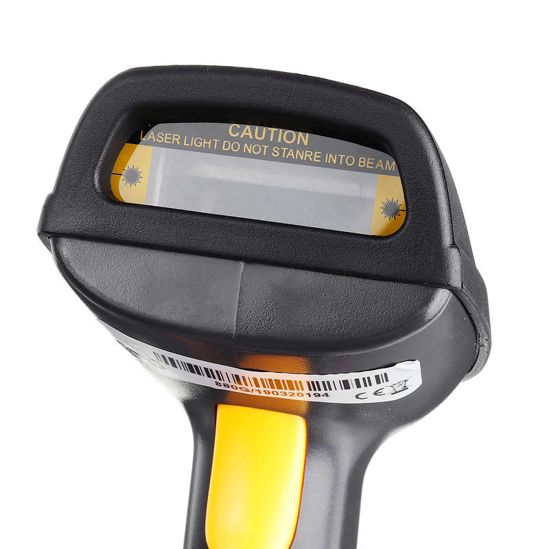 New Barcode Scanner Laser 880G 2.4g Wireless and Wired Portable Bar Code Scanner USB Barcode R