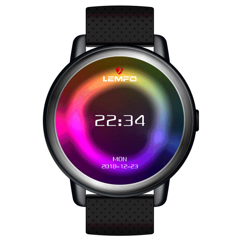 New LEMFO LEM8 2G+16G 4G-LTE Watch Phone IP67 Waterproof Customized Watch Face Smart Watch