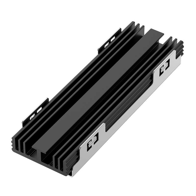 Rocketek M.2 Solid State Disk Heatsink Cooling Silicone Therma Pads Cooler for M.2 NVMe SATA NGFF 22