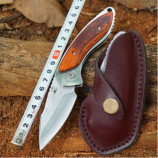 271 163mm 12C27M Steel Tactical Folding Knife Outdoor Survival Hunting Knives Fishing Line Tyer
