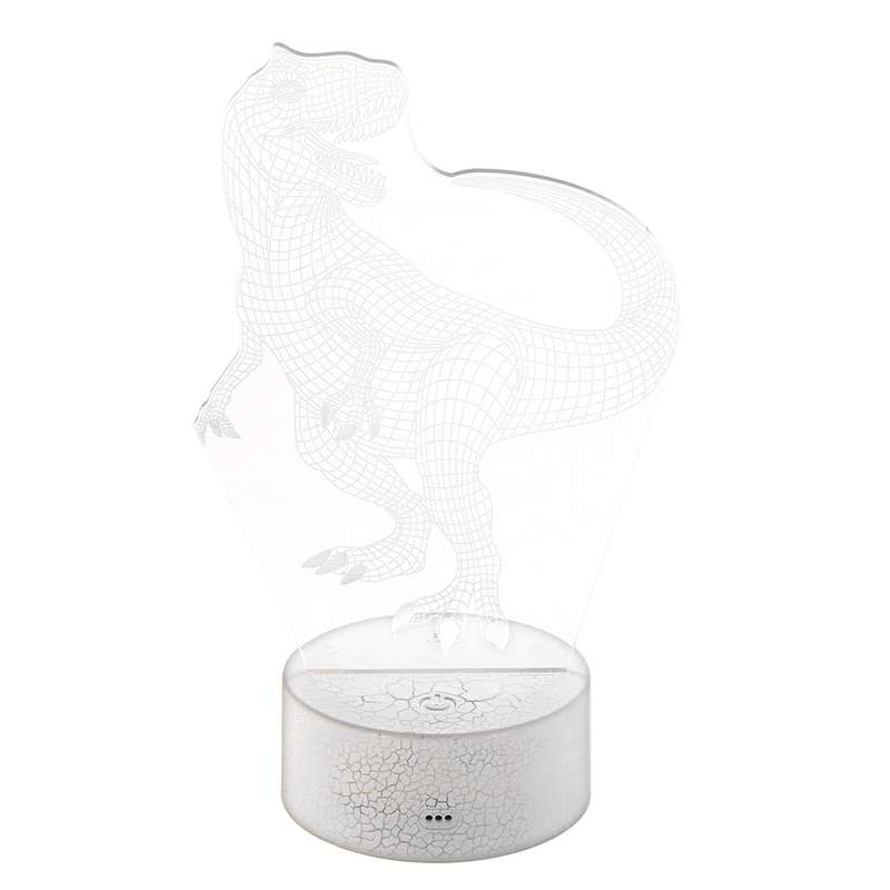 New 3D Illusion Night Light Touch Remote Control Home Decor Table Desk Sleeping